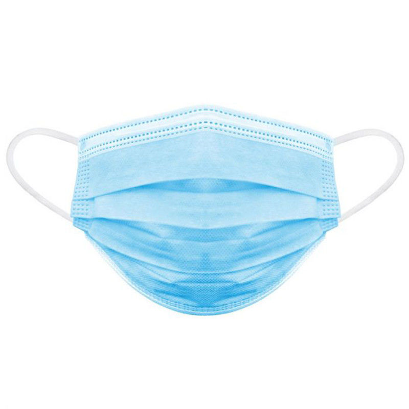 Hygiene 3 Ply Face Mask Non Irritating Dust Protection Comfortable Wearing