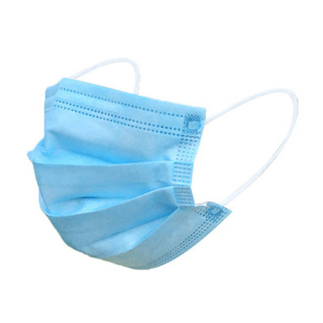 Civil Earloop 3 Ply 	Disposable Non Woven Face Mask / Anti Virus Disposable Blue Mask