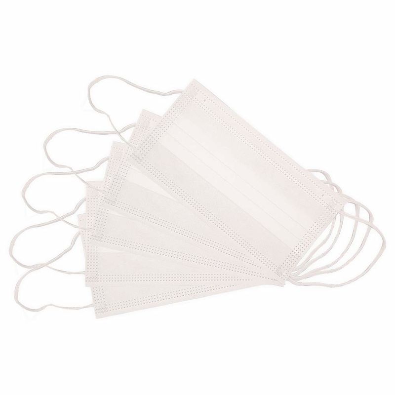 Protective Disposable Earloop Face Mask / 3 Ply Face Mask Against Bacteria