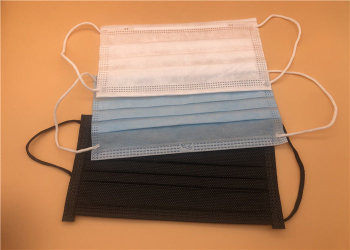 3 Ply Surgical Face Mask / Triple Layer Surgical Mask Non Woven Fabric