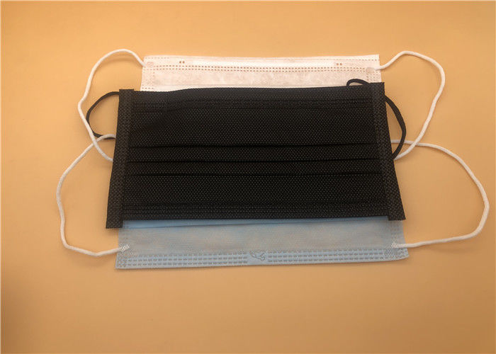 Earloop Style Disposable Medical Masks Non Toxic Low Breathing Resistance