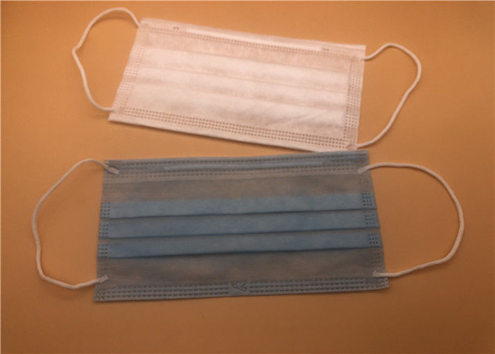 3 Layer Disposable Medical Dust Mask High Filtration Environmental Friendly