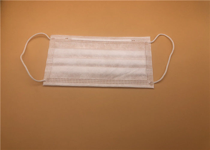 Health Protective Face Medical Mask High Filtration Capacity Blue Color