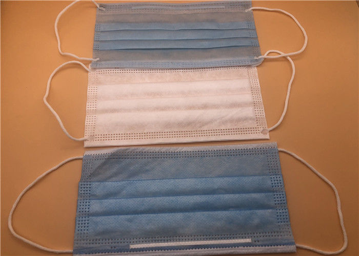 Colored Surgical Masks Comfortable Wearing Dust Protection With Ear Loop