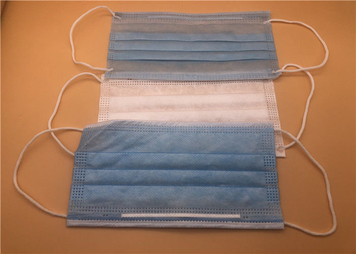 Colored Surgical Masks Comfortable Wearing Dust Protection With Ear Loop
