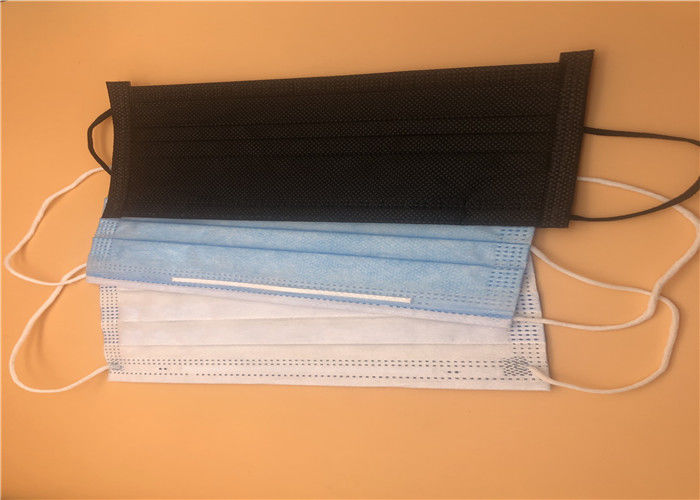 Anti Flu Mouth Disposable Face Mask / Hygienic Medical Protective Mask
