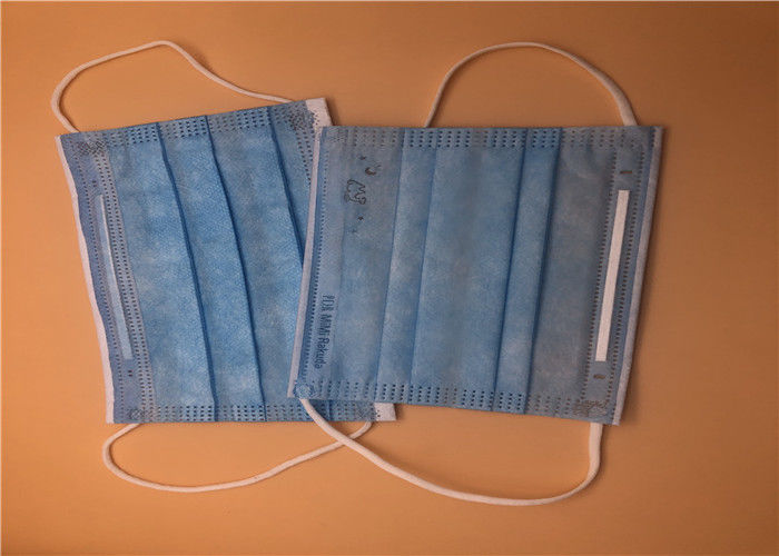 Lightweight 3 Ply Disposable Face Mask Non Toxic Disposable Anti Pollution