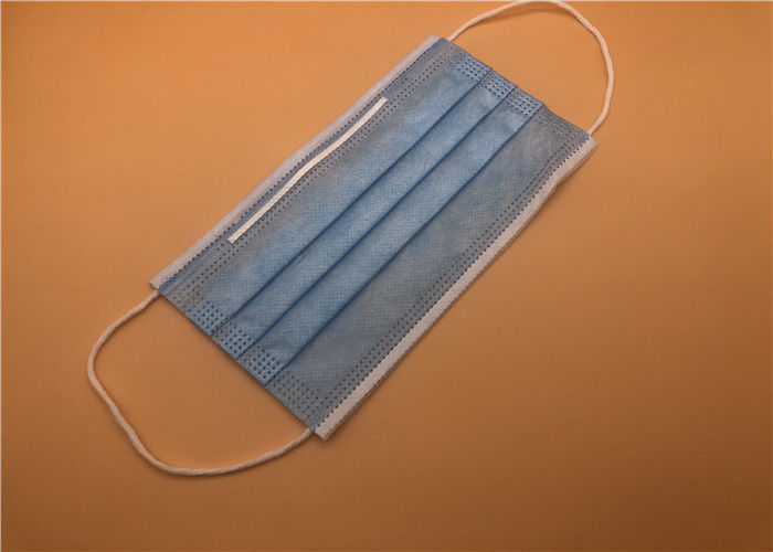 Antiviral Disposable 3 Layer Face Mask Suitable For Outdoor Indoor Industrial Usage