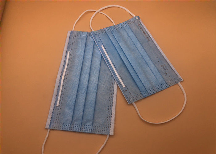 Antiviral Disposable 3 Layer Face Mask Suitable For Outdoor Indoor Industrial Usage