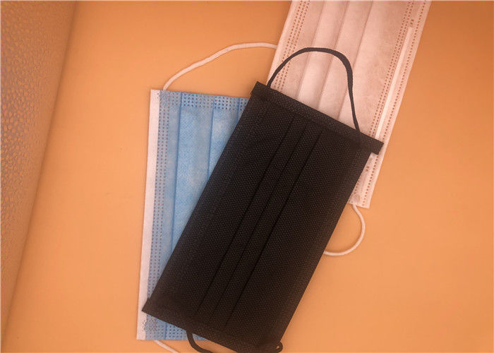 Personal Safety Disposable Non Woven Face Mask / Disposable Earloop Face Mask