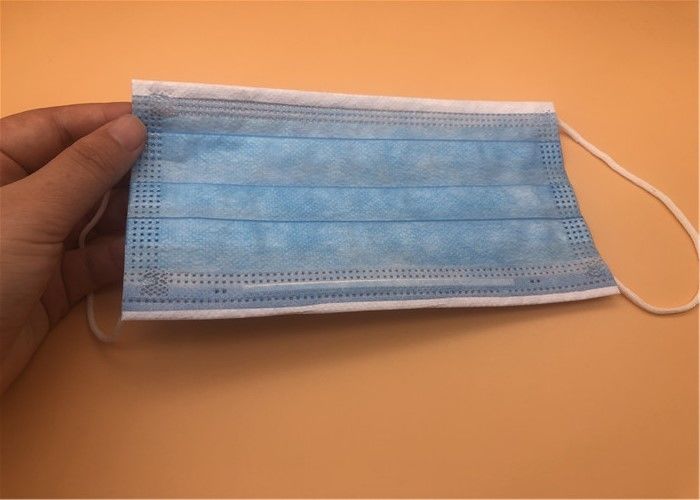 Non Woven Disposable Mouth Mask High Breathability For Personal Protective Use