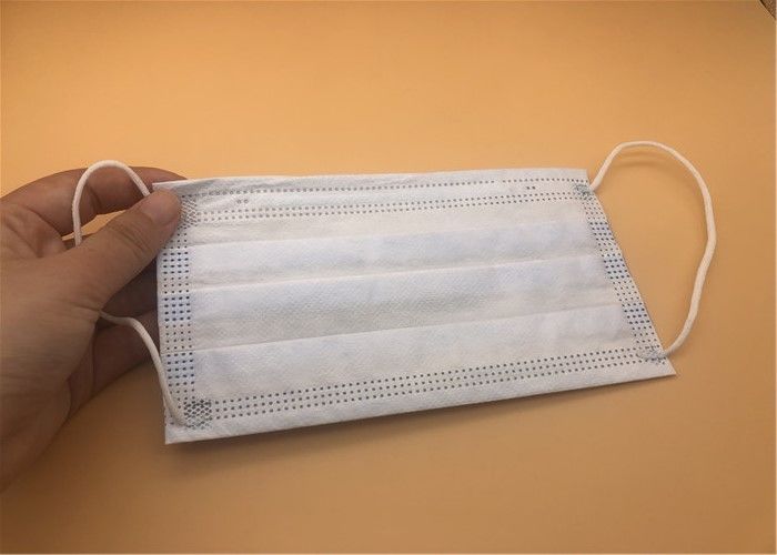Non Woven Disposable Mouth Mask High Breathability For Personal Protective Use