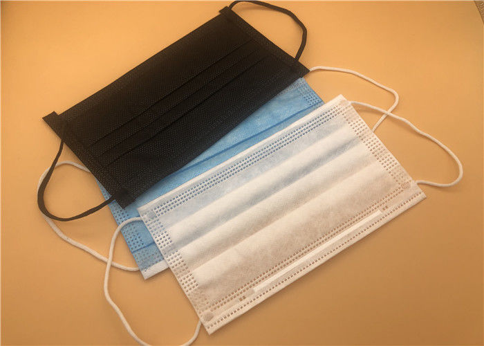 Anti Coronavirus Medical Mouth Mask / Surgery Face Mask 3 Ply Non Woven