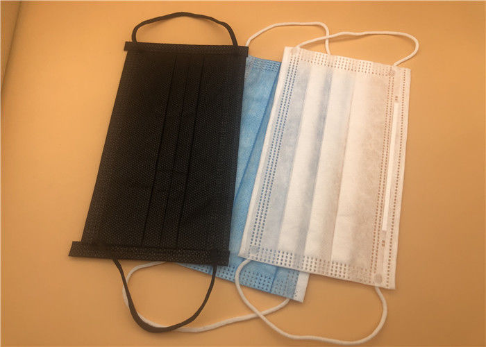 Anti Coronavirus Medical Mouth Mask / Surgery Face Mask 3 Ply Non Woven