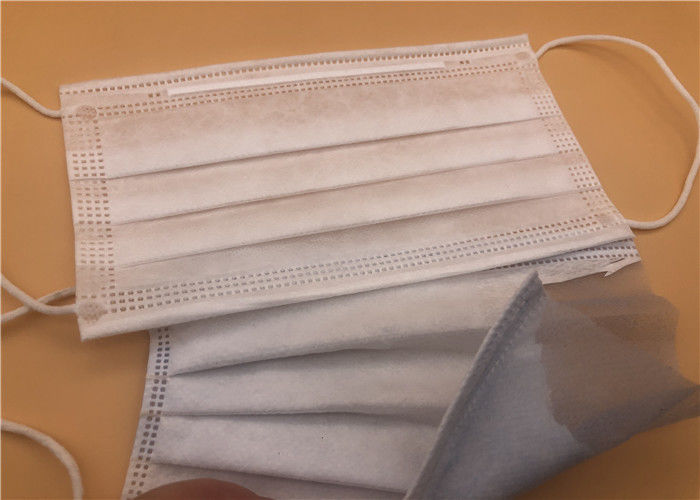 Medical Grade 3 Ply Surgical Mask Against Germ Anti Dust Collapsible