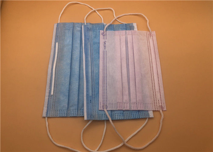 Durable Disposable 3 Ply Surgical Mask For Dust Prevention Isolation Virus