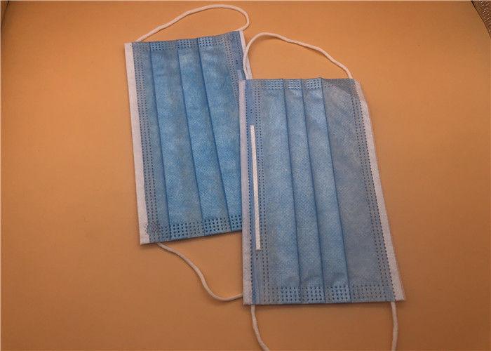 Non woven Disposable Medical Mask / Disposable Breathing Mask OEM Available