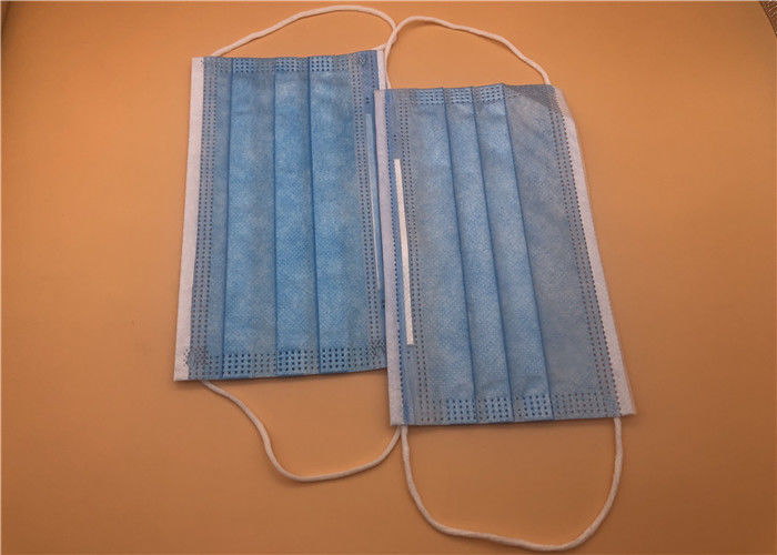 Non woven Disposable Medical Mask / Disposable Breathing Mask OEM Available