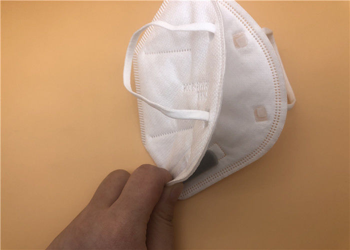 Anti Flu N95 Mask Filter Non Woven Facial Respirator Disposable 3 Ply FFP2