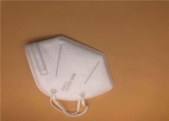 Non Woven KN95 Face Mask / Dust Protective Particulate Filter Face Mask