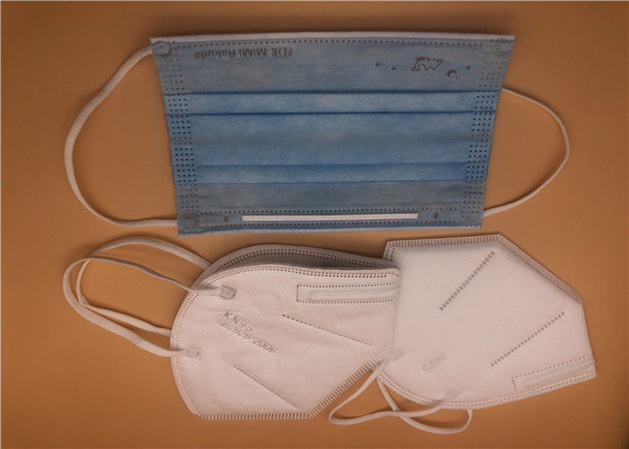 Cup Shape KN95 Dust Mask / White KN95 Medical Mask With Breathing Valve