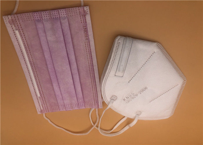 Non Woven Niosh Rated N95 Mask Environmental Friendly For Virus Protection