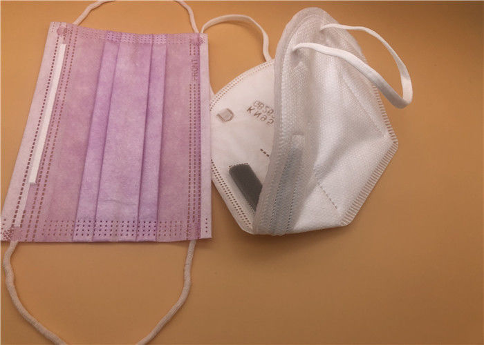 Anti Coranavirus N95 Surgical Mask / Niosh Rated N95 Mask Comfortable Wearing
