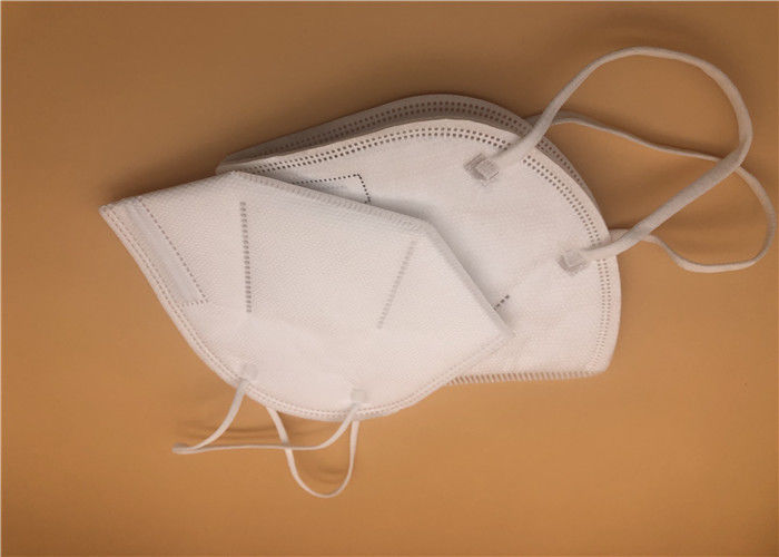 Skin Friendly Medical Respirator Mask Anti Dust Latex Free Good Air Permeability